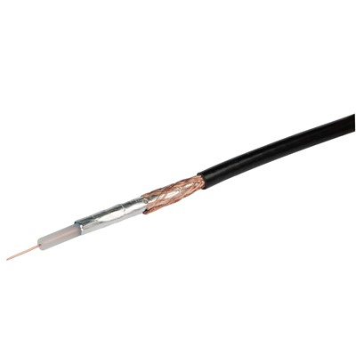 Philex 27630R RG59BU Black Coax cable 100mt 27630R