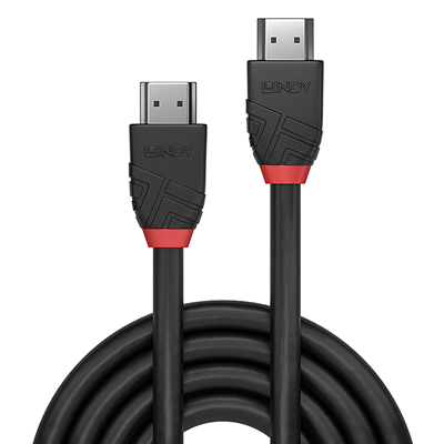 Lindy 36470 0.5m High Speed HDMI Cable, Black Line
