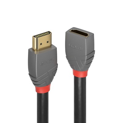 Lindy 2m High Speed HDMI Extension Cable, Anthra Line 36477