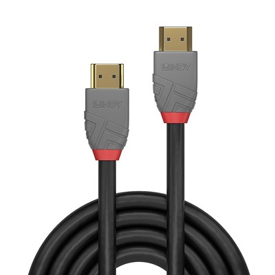 Lindy 36960 0.3m HDMI High Speed HDMI Cable, Anthra Line