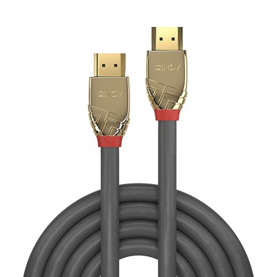 Lindy 37601 1m Ultra High Speed HDMI Cable, Gold Line