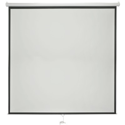 AV:Link 952329 86" Pulldown 4:3 Projector Screen with Auto Lock Function