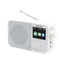 Kenwood CRM30DABW - White Portable FM Bluetooth