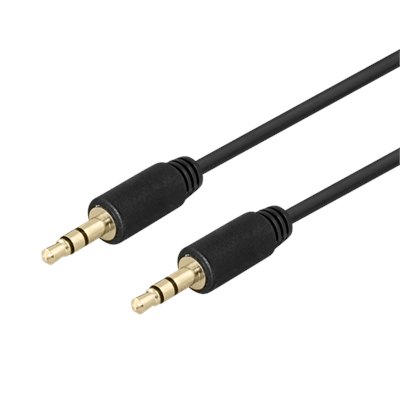 Deltaco 3,5mm Male to Male Stereo cable 1m MM522R