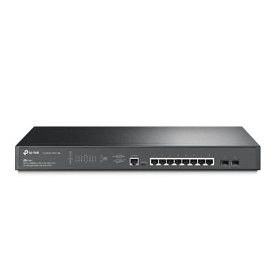 JetStream 8-Port 2.5GBASE-T and 2-Port 10GE SFP+ L2+ Managed Switch with 8-Port PoE+ TLSG3210XHPM2