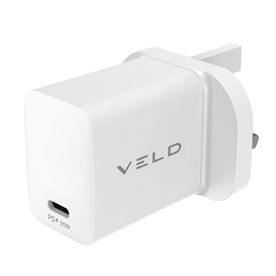 Veld VH20BW SUPER-FAST TYPE-C WALL CHARGER – 20W